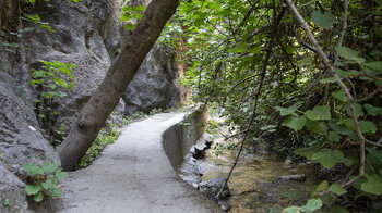 Wegverlauf der Route Cahorras del Río Monachil