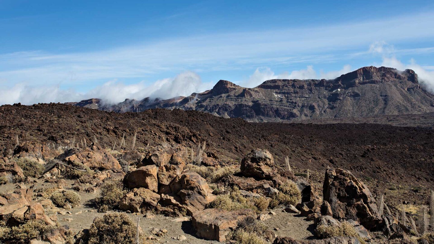 Blick vom Mirador del Tabonal Negro im Teide Nationalpark