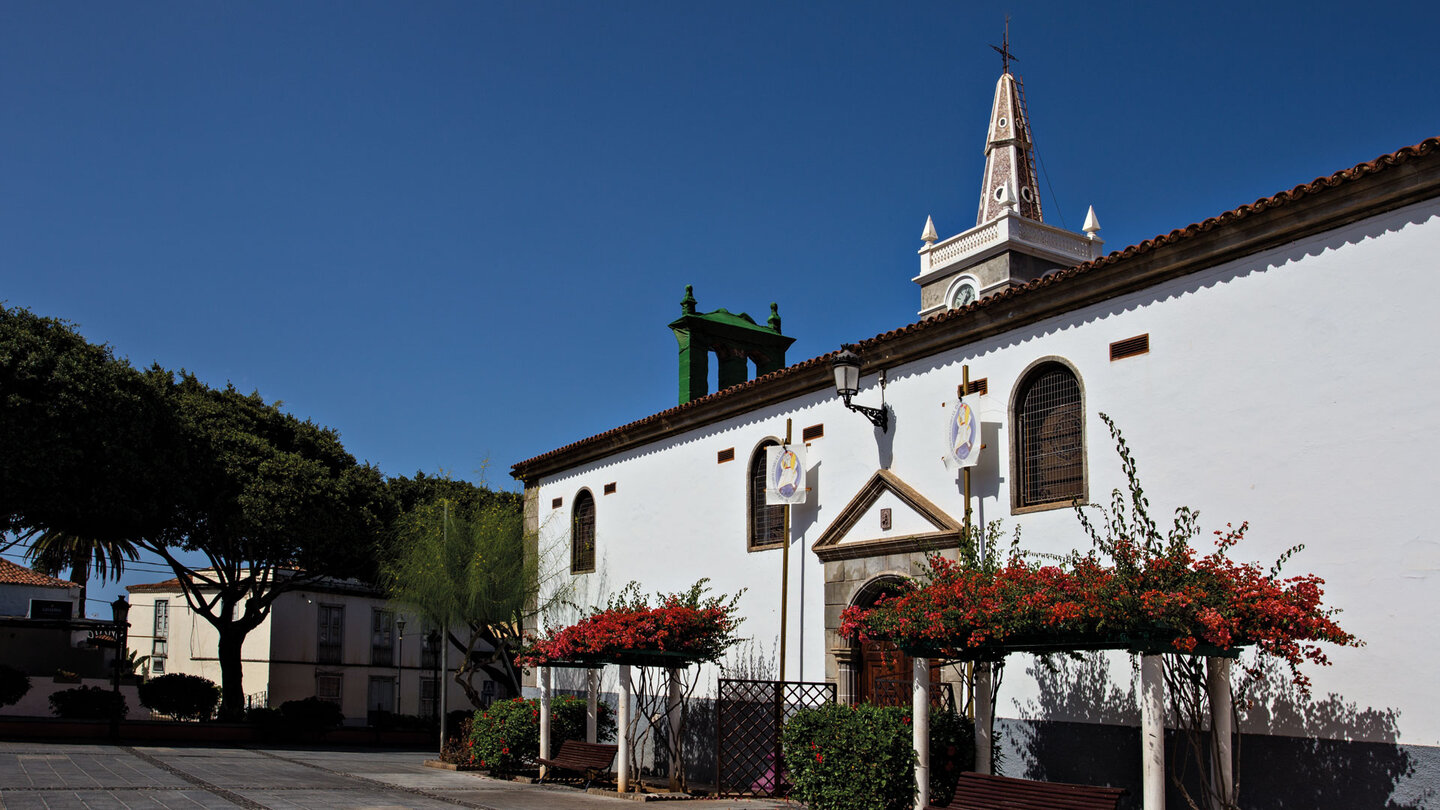 Kirchplatz in Tejina auf Teneriffa