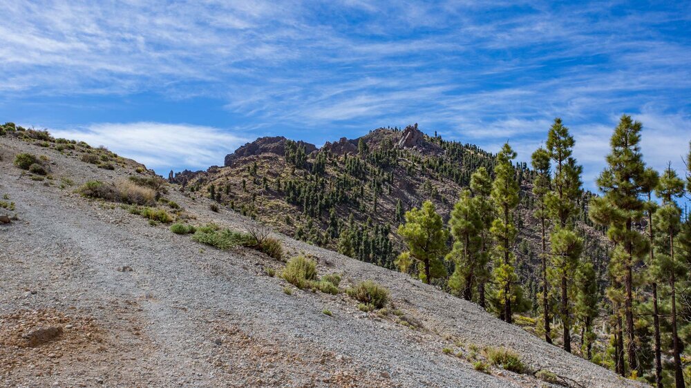 Der Montaña Gangarro liegt im Teide Nationalpark