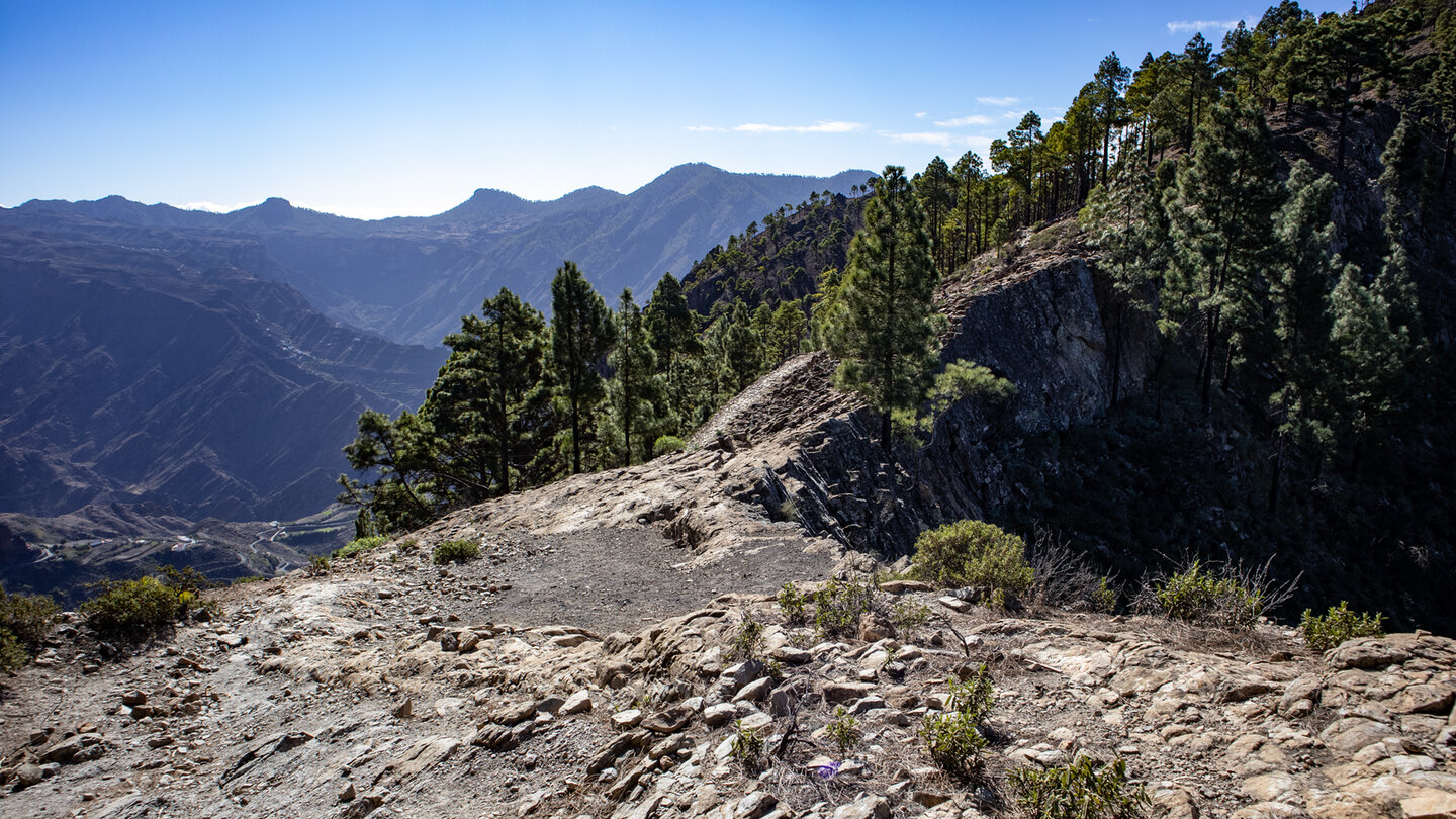 Passhöhe vor dem Montaña Altavista