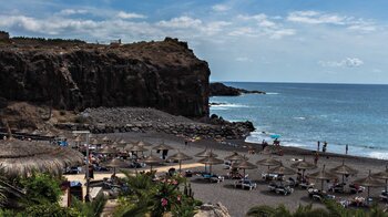 die Playa de Ajabo bei Costa Adeje auf Teneriffa