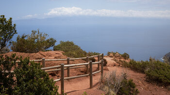 der befestige Weg zum Mirador de Abrante auf La Gomera