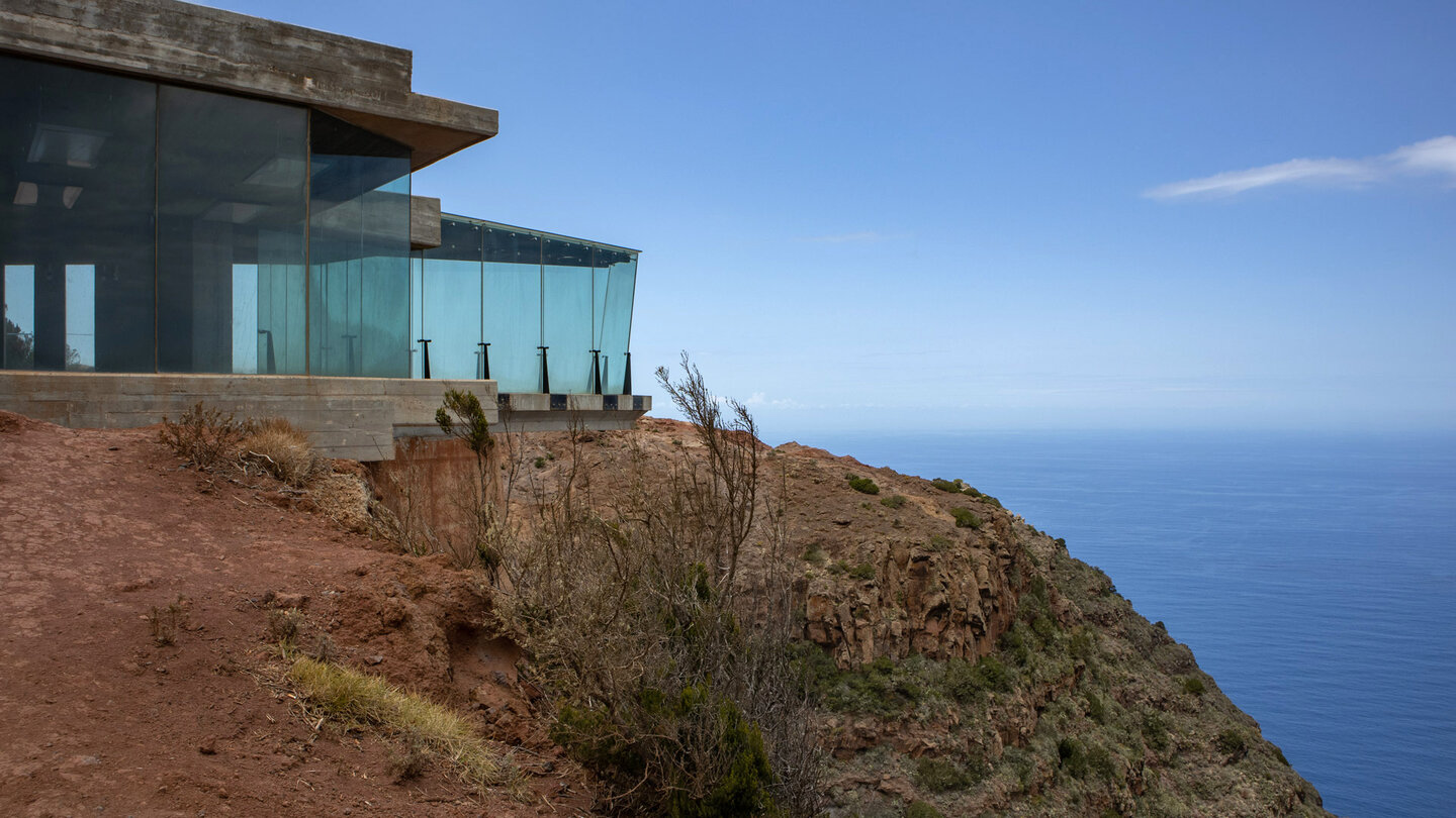 der Skywalk des Aussichtspunkts Mirador de Abrante auf La Gomera