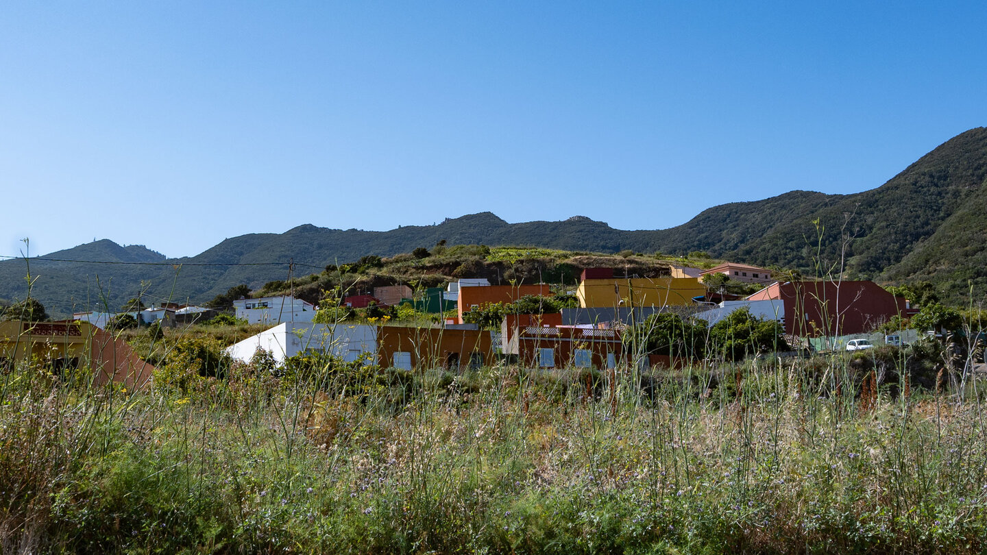 der kleine Ort Las Portales im Teno-Gebirge