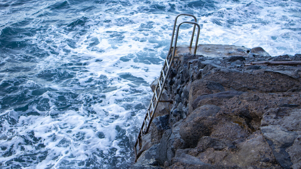 Badestelle an der Playa de Juarado