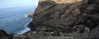 Wochenendsiedlung an der Playa de Jurado