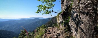 aussichtsreicher Wanderweg: Sentier des Roches