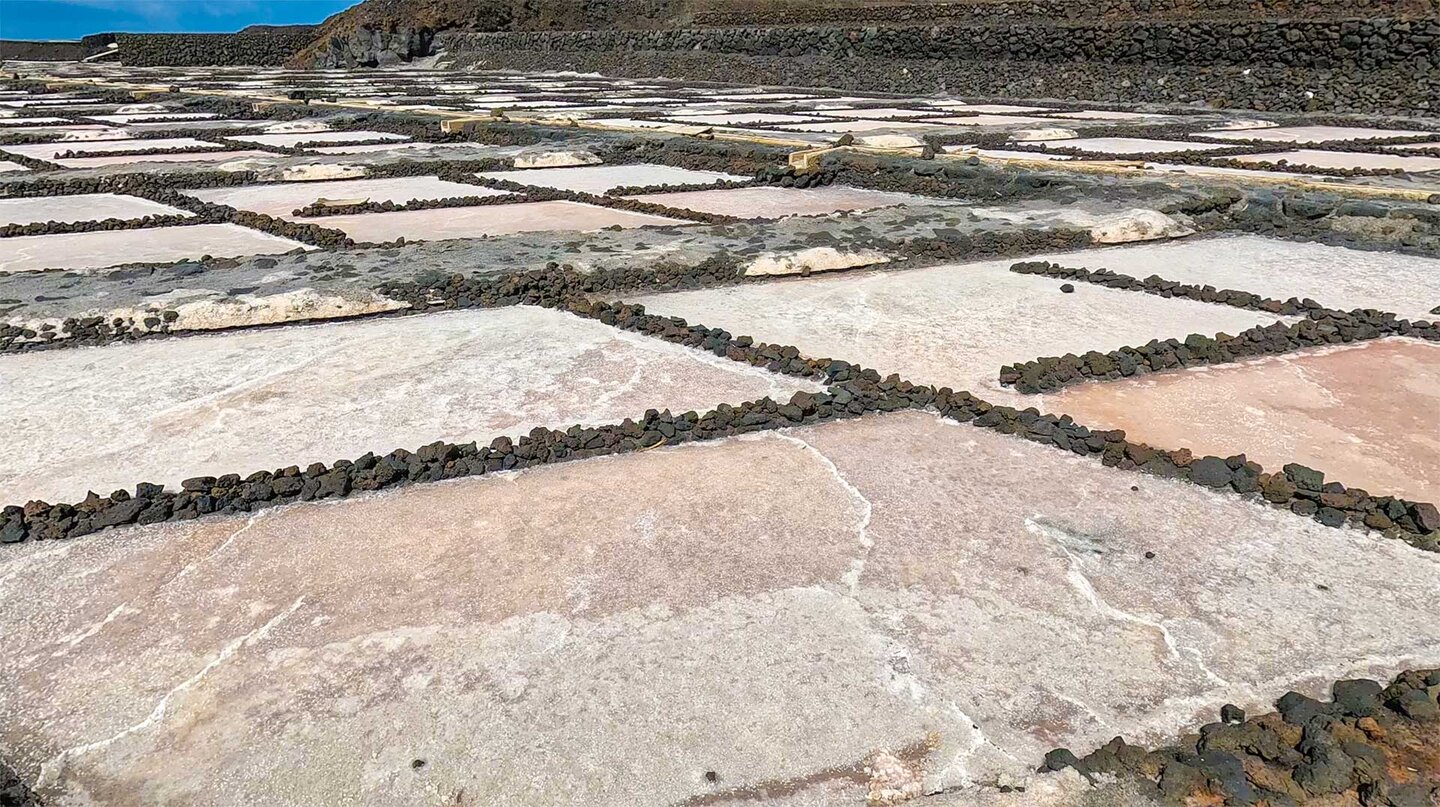 Salzpfannen der Salinas de Fuencaliente auf La Palma