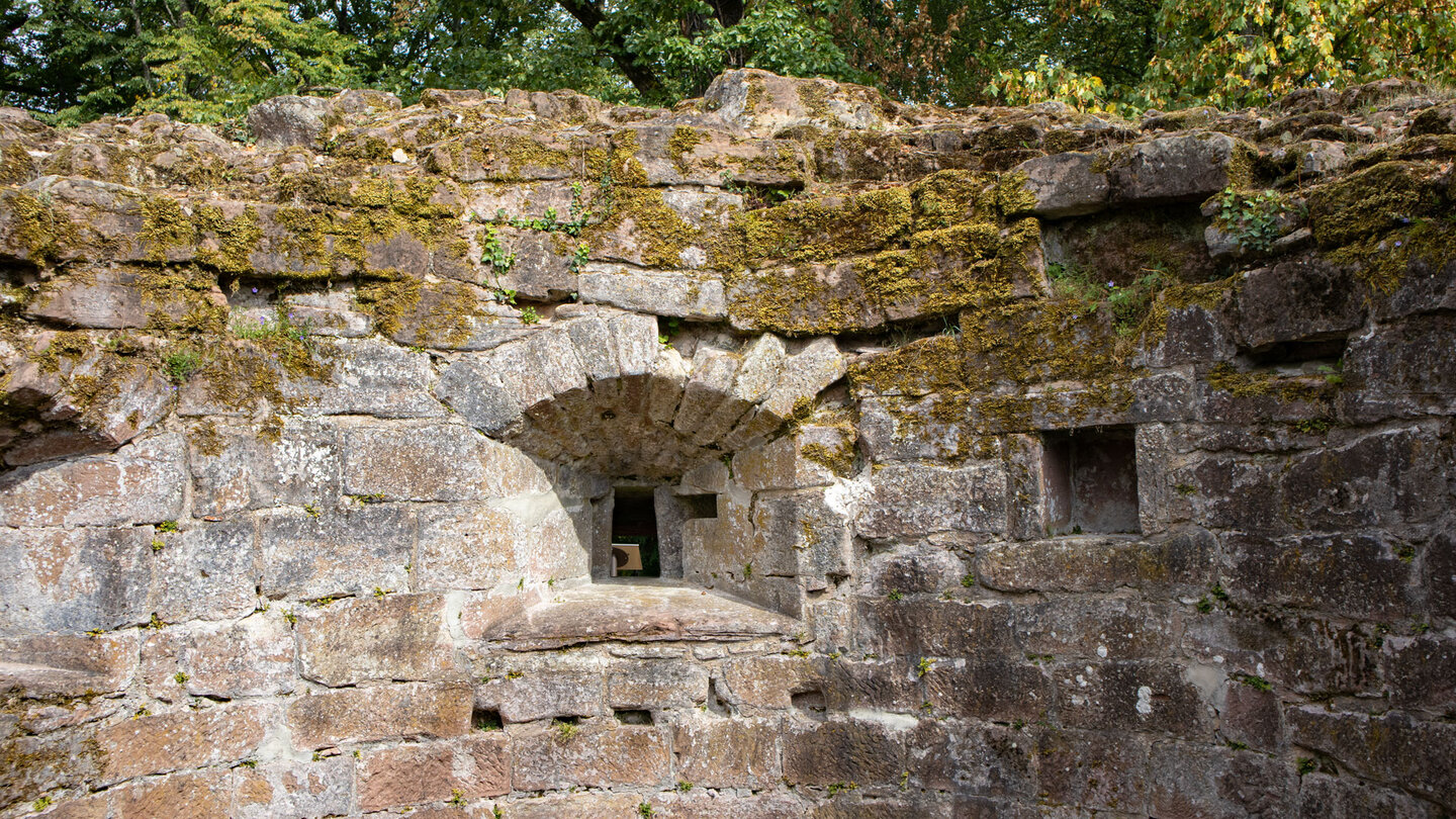 Barbakane der Ruine Neu-Windstein