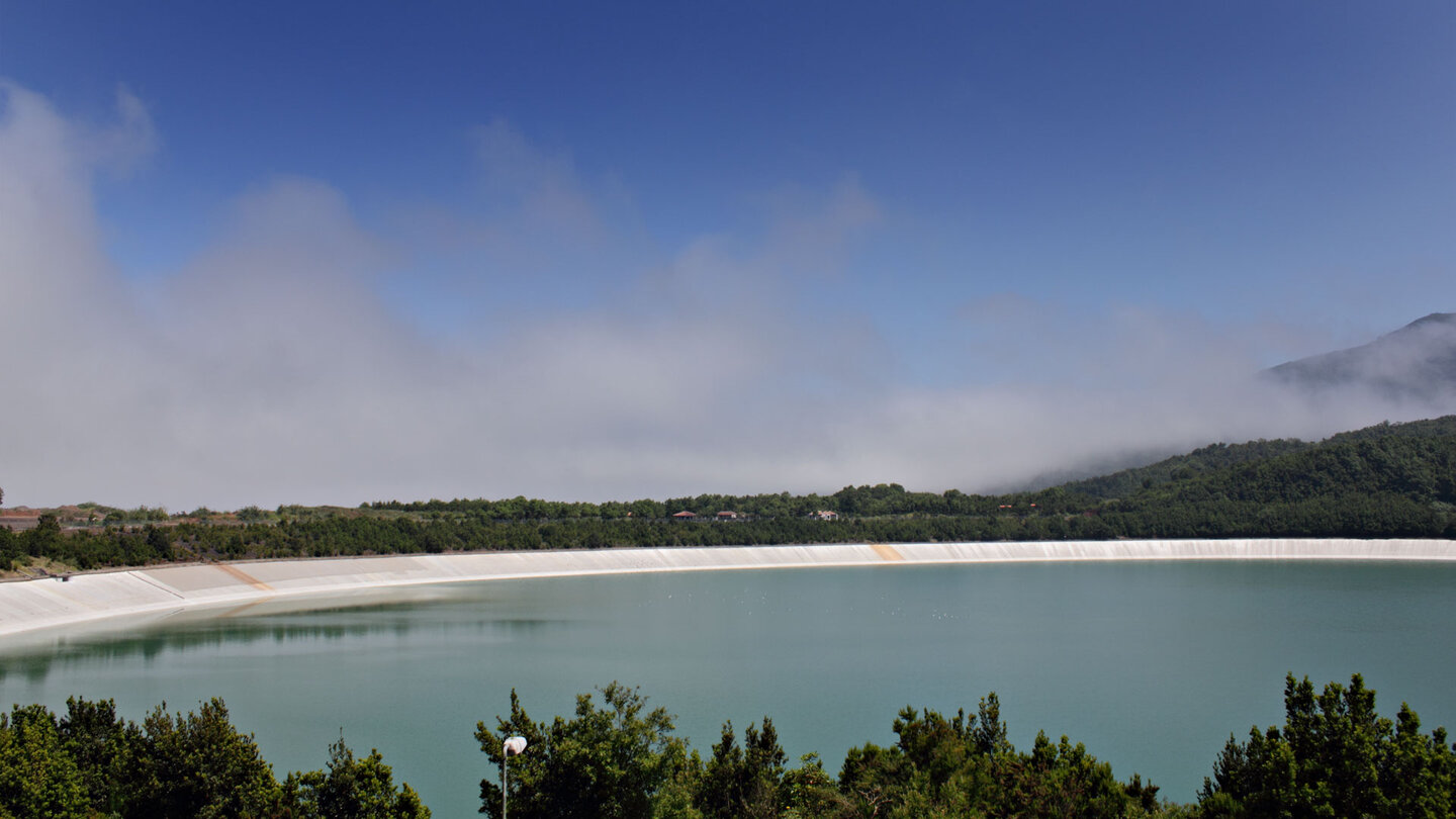 das Staubecken Laguna de Barlovento