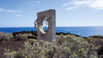 Monument des ehemaligen Nullmeridians von El Hierro