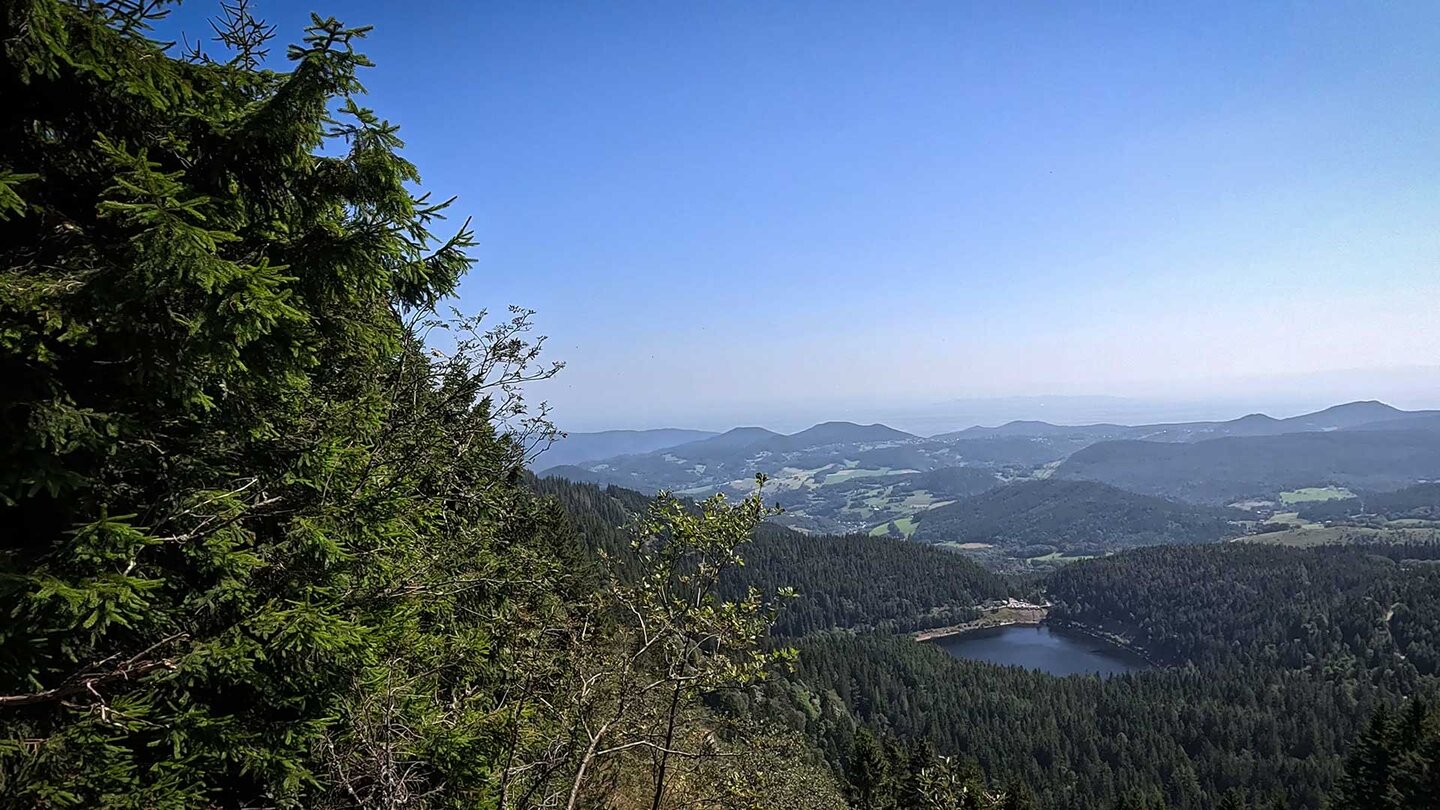 Blick auf den Lac Noir