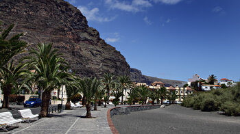 die Strandpromenade bei La Puntilla in Valle Gran Rey