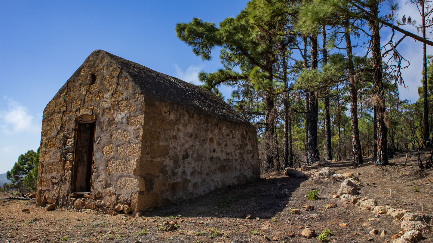 die Ruine Casa Arenas de Tenesco liegt am Wanderweg PR-TF 86.2