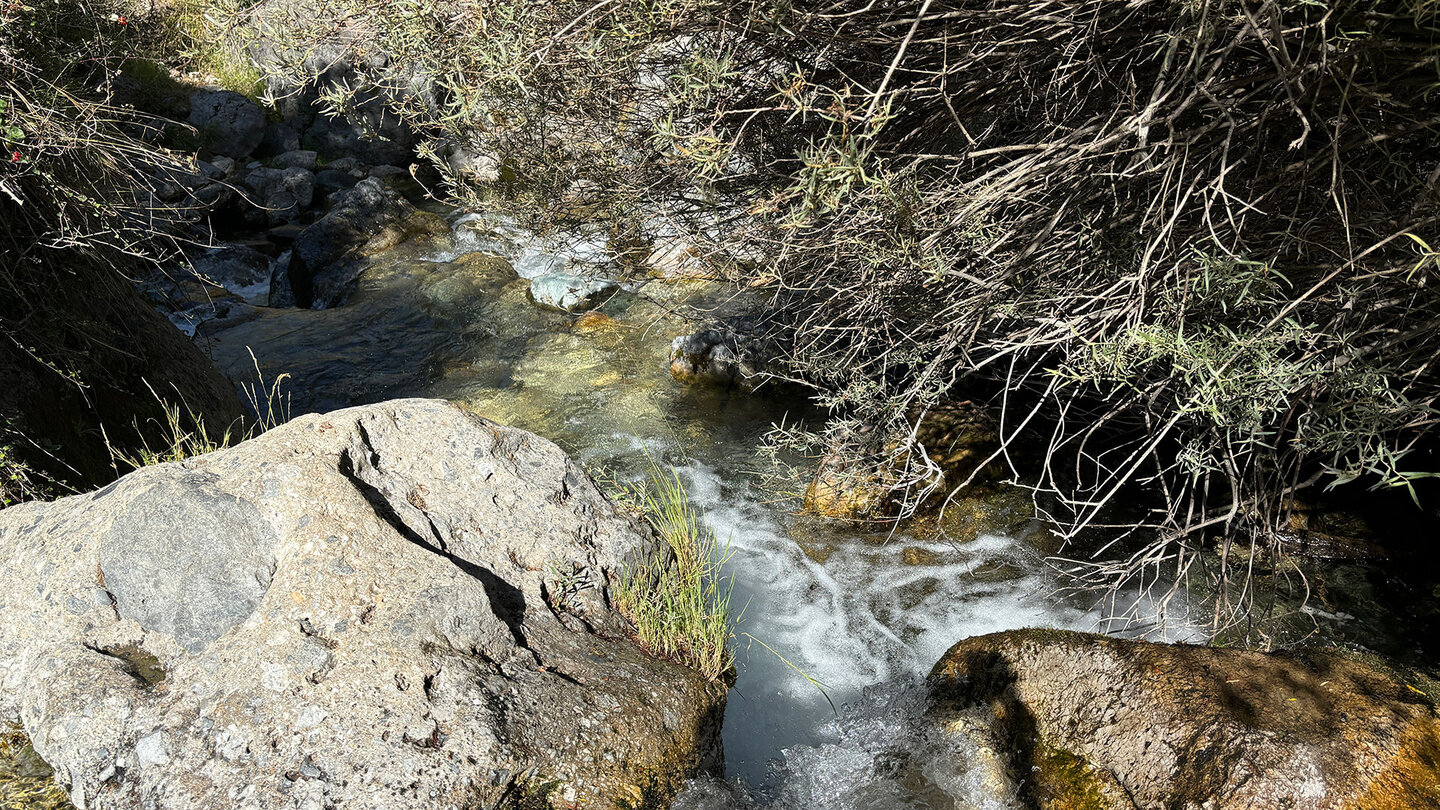 am Bachlauf des Río Dilar