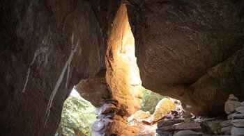 Felsenglühen im Dahner Felsentor