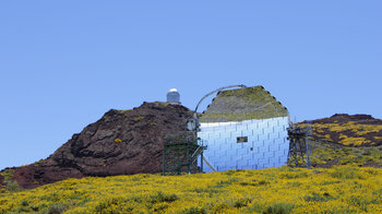 das Spiegelteleskop des Astrophysischen Observatoriums