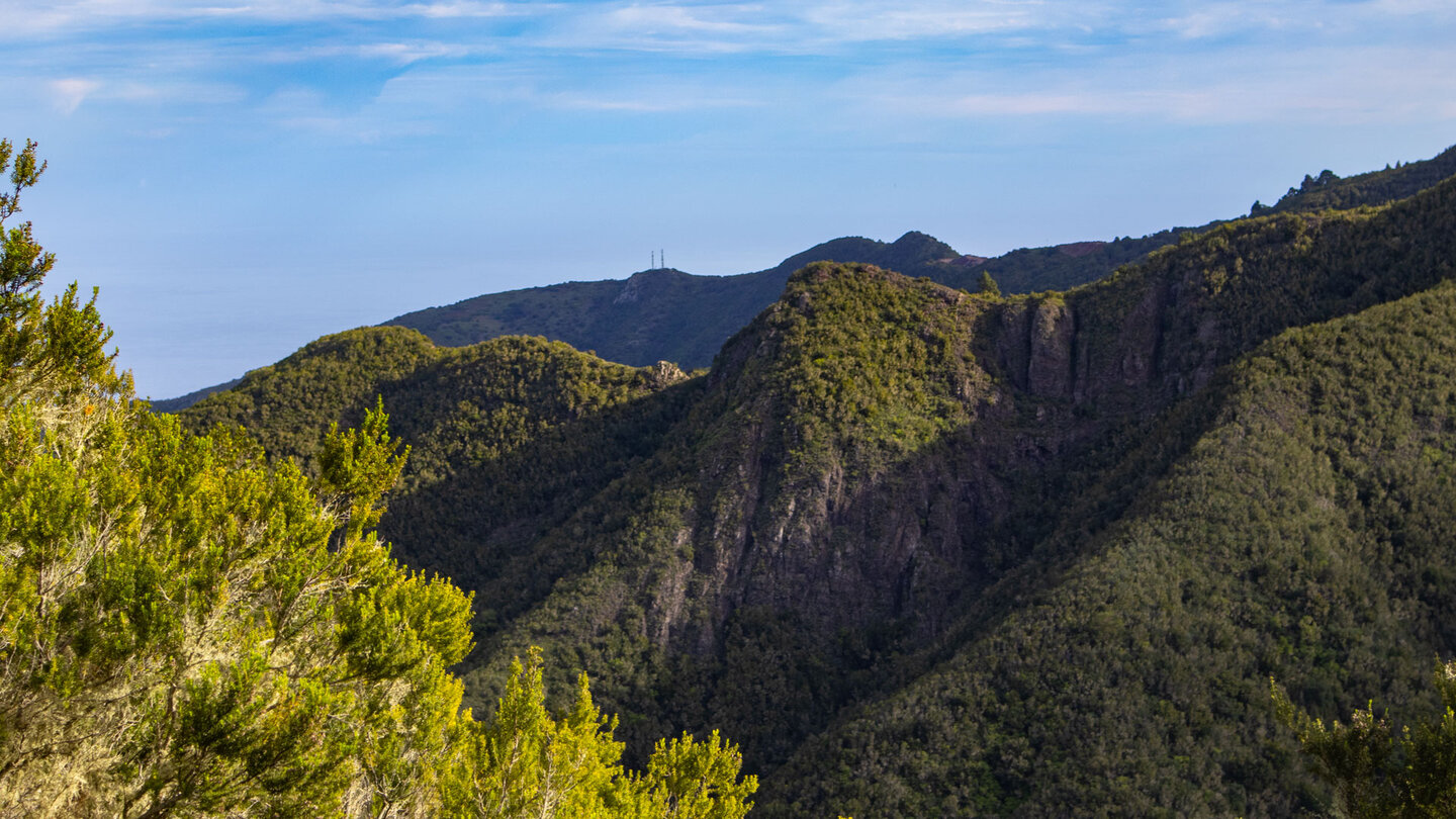 steile Schluchten im Monte del Agua