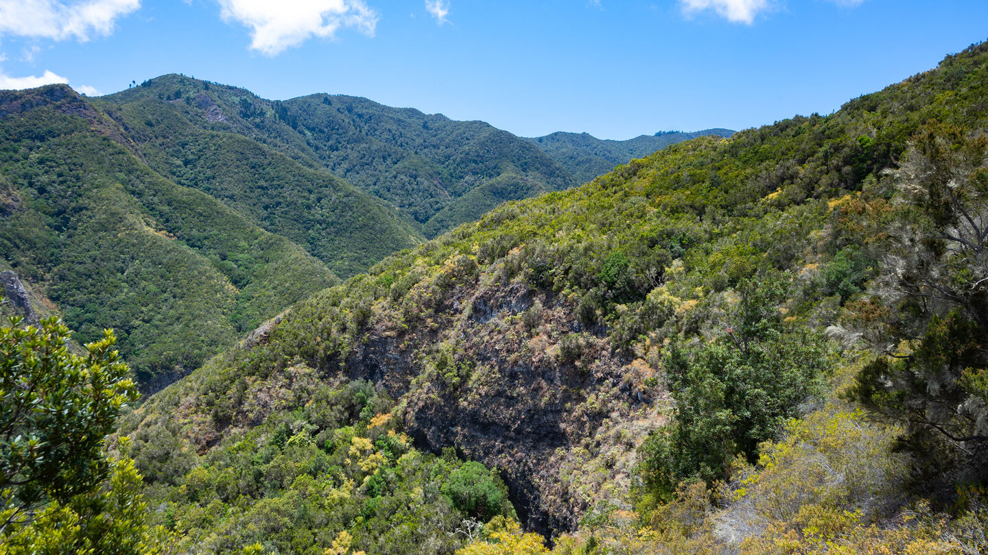 tief eingeschnitten Schluchten im Monte del Agua