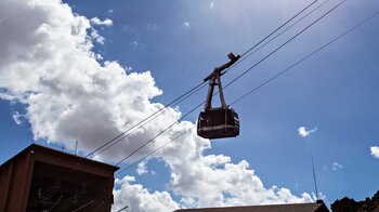 die Teide-Seilbahn im Teide Nationalpark auf Teneriffa