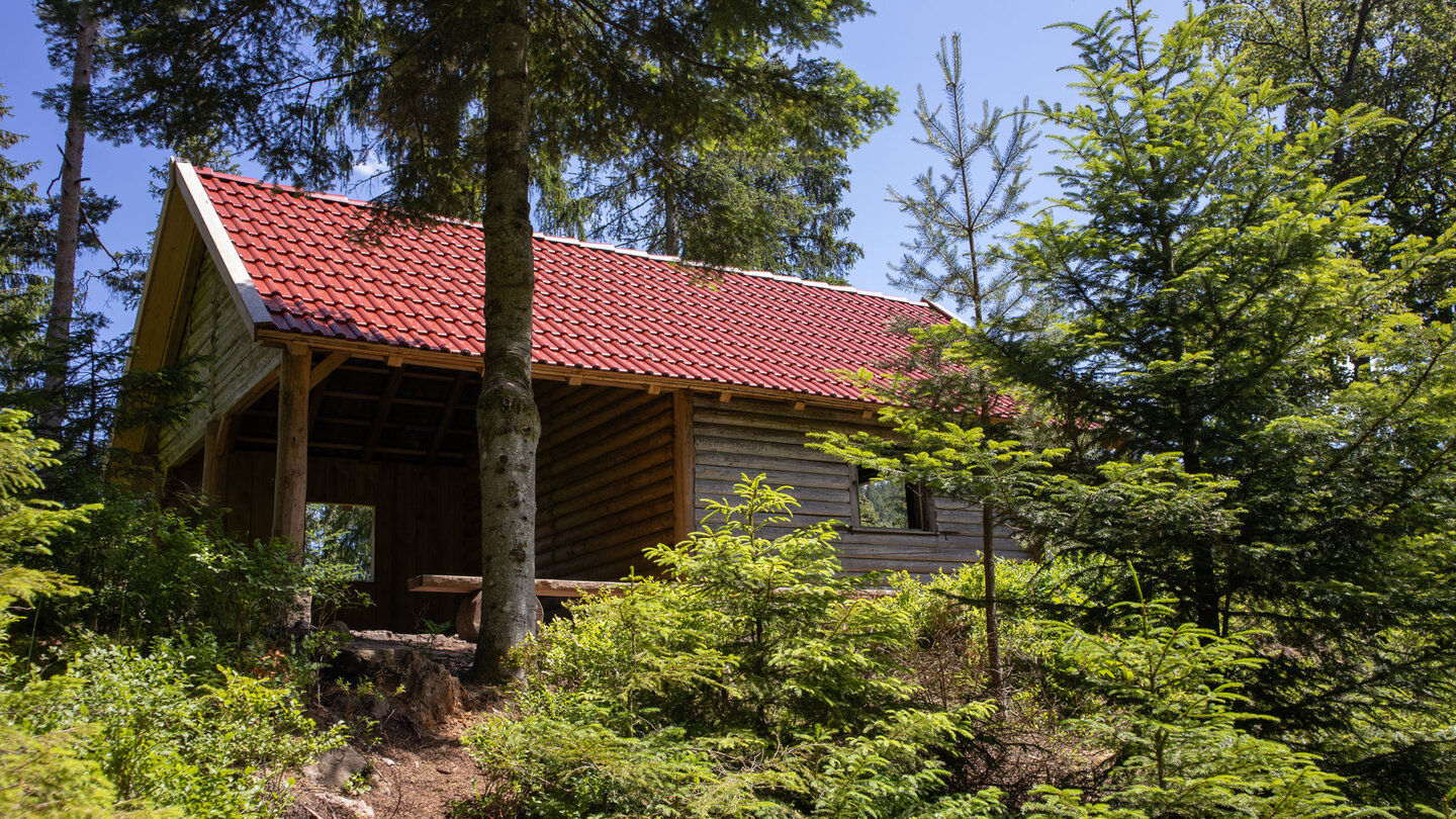 die Ellbachsee Hütte