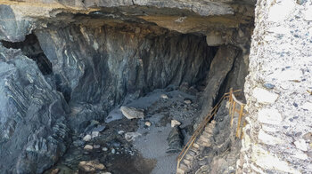 begehbare Höhle bei den Cuevas de Ajuy auf Fuerteventura