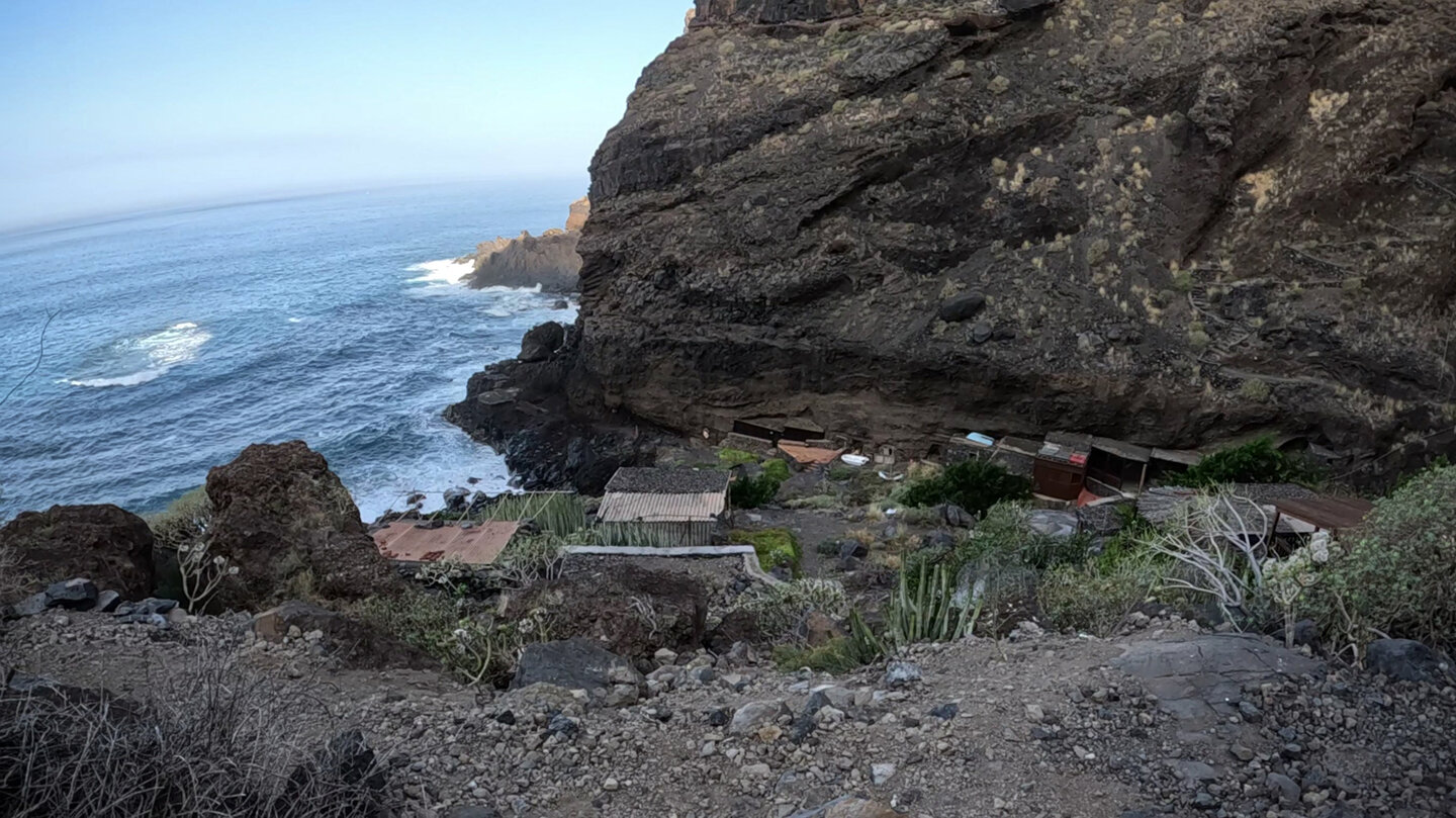 Wochenendhäuser an der Playa del Jurado