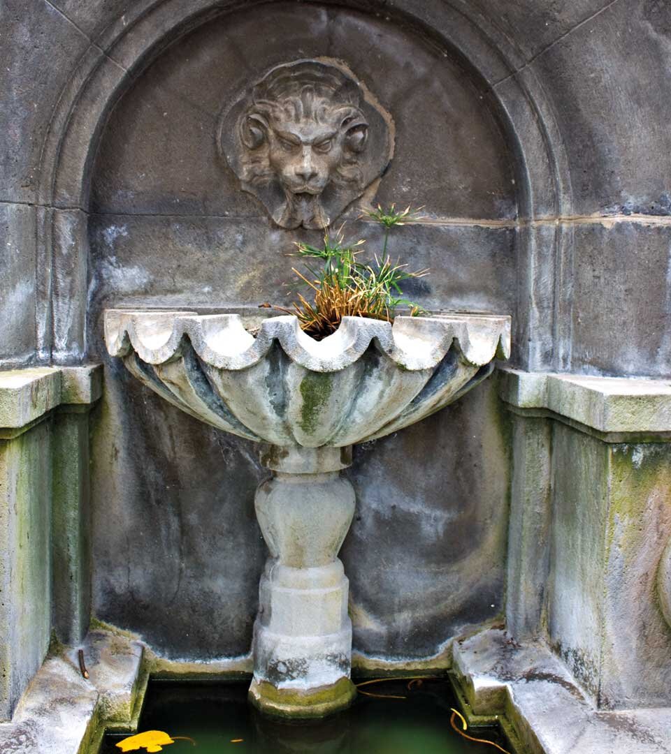 ein alter Brunnen in Icod de los Vinos