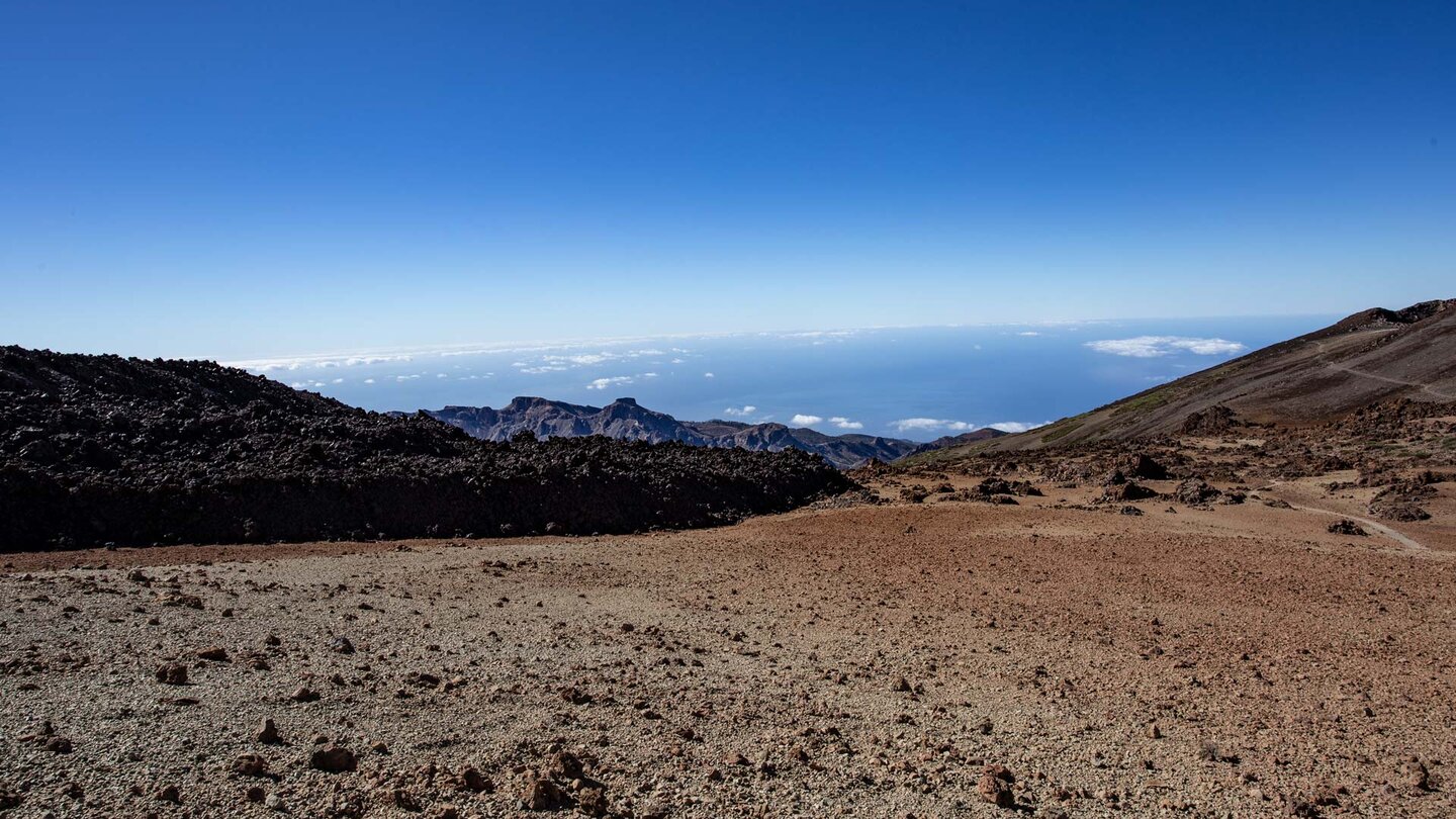 Aufwanderung über die Degollada de Pico Viejo zum Teide