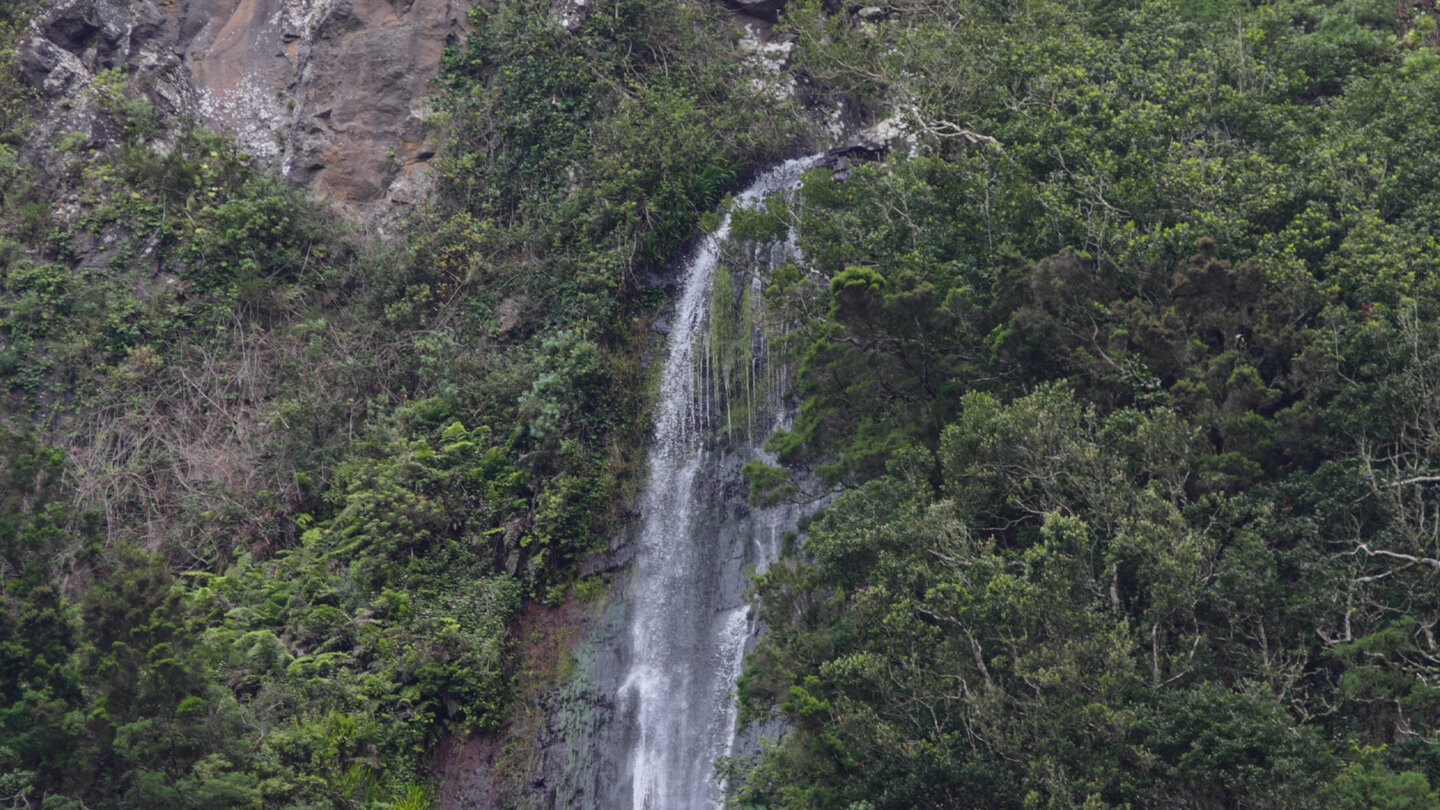 der Wasserfall El Chorro del Cedro auf La Gomera