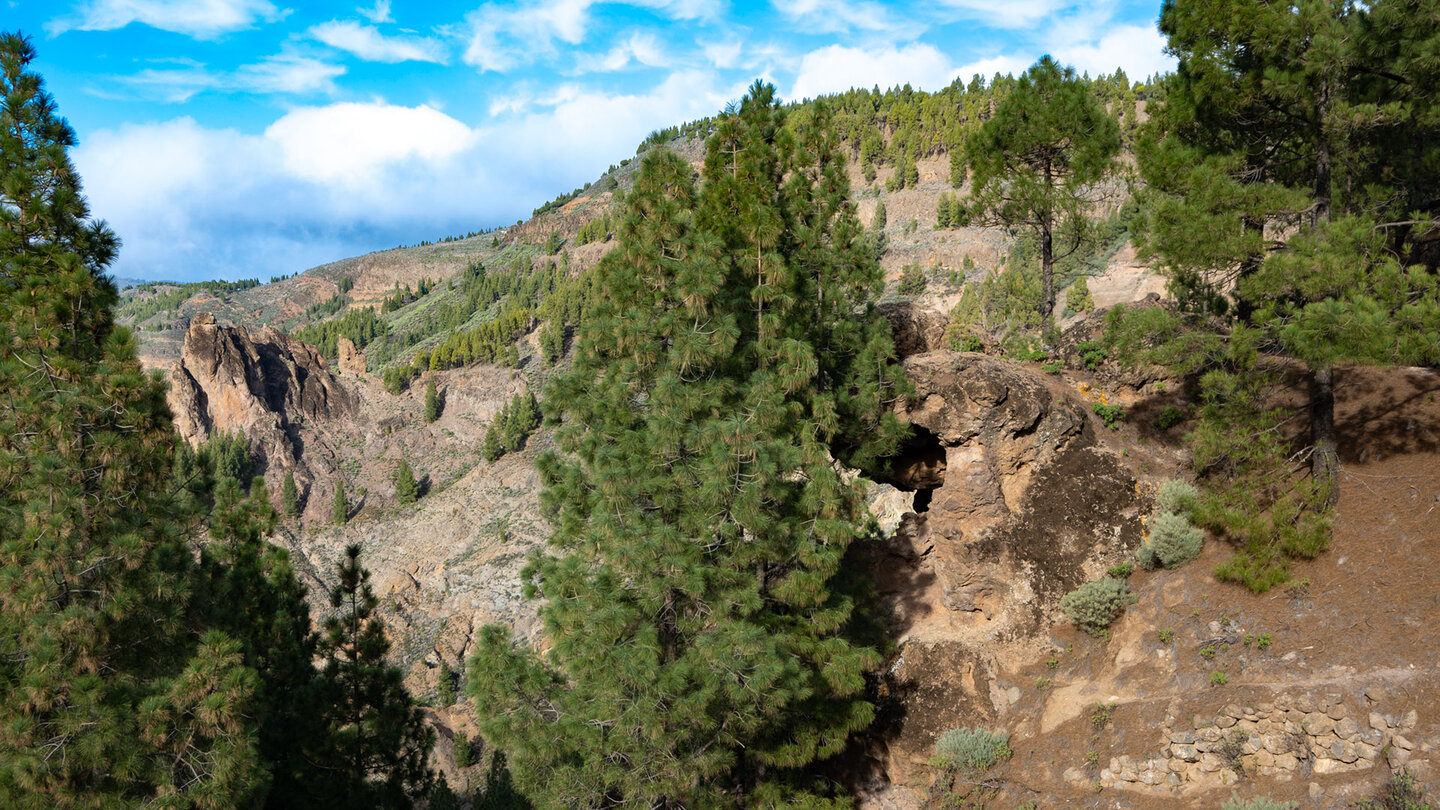 Blick ins Barranco de la Culata