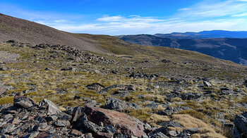 Hochgebirgslandschaft am Mulhacén im Parque Nacional de Sierra Nevada