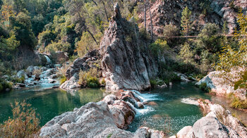 Bachlauf des Río Borosa beim Besucherzentrum