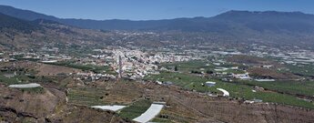 Blick nach Los Llanos vom Mirador del Time