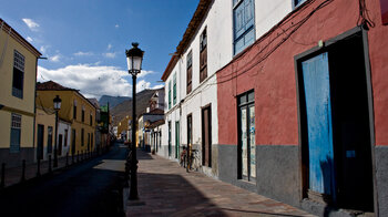 typische Gasse in San Sebastián de la Gomera