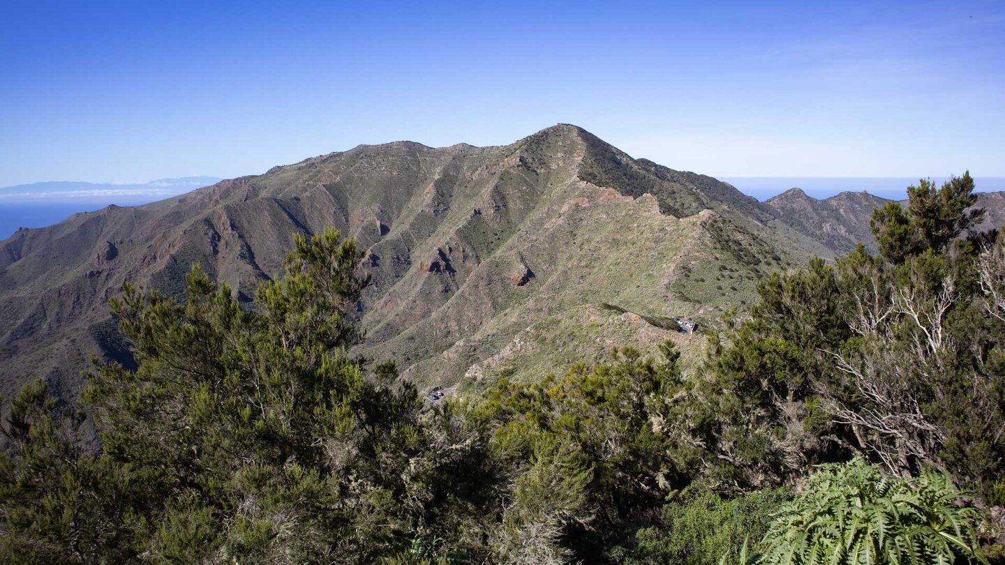 Blick auf die Cumbres de Baracán