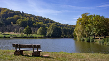 Blick über den Silzer See