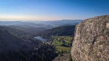 der Lac du Forlet vom Taubenklangfelsen