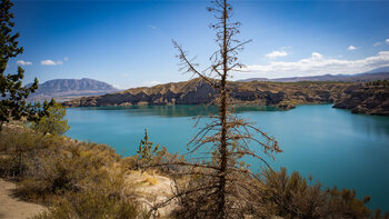 Stausee Negratin in Andalusien