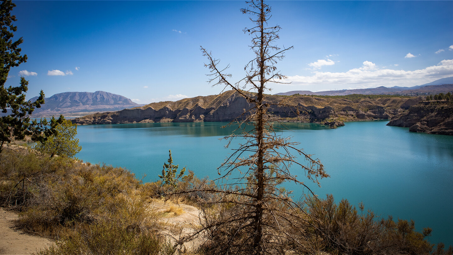 Stausee Negratin in Andalusien