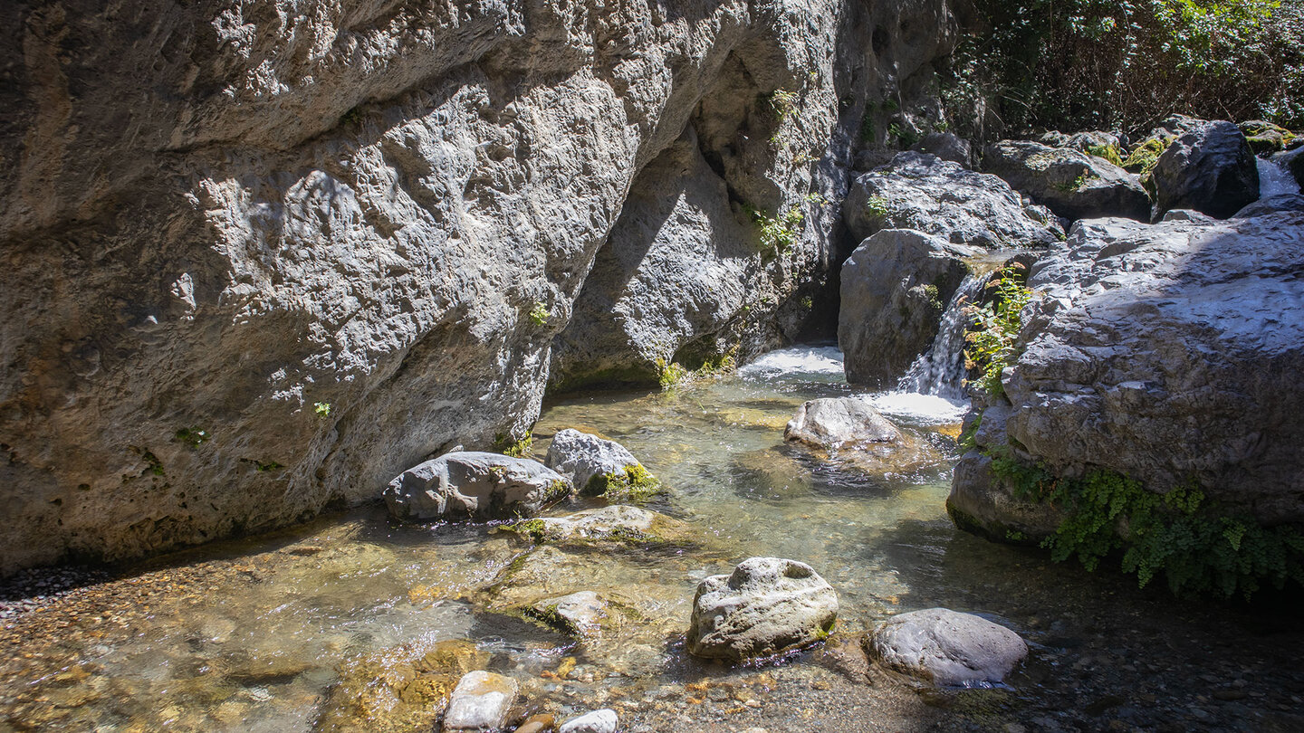 Río Monachil - Wanderung Cahorras de Monachil