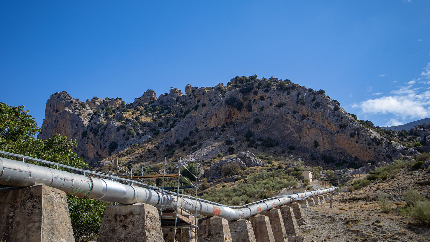 Wasserleitung bei Cortijos del Nacimiento