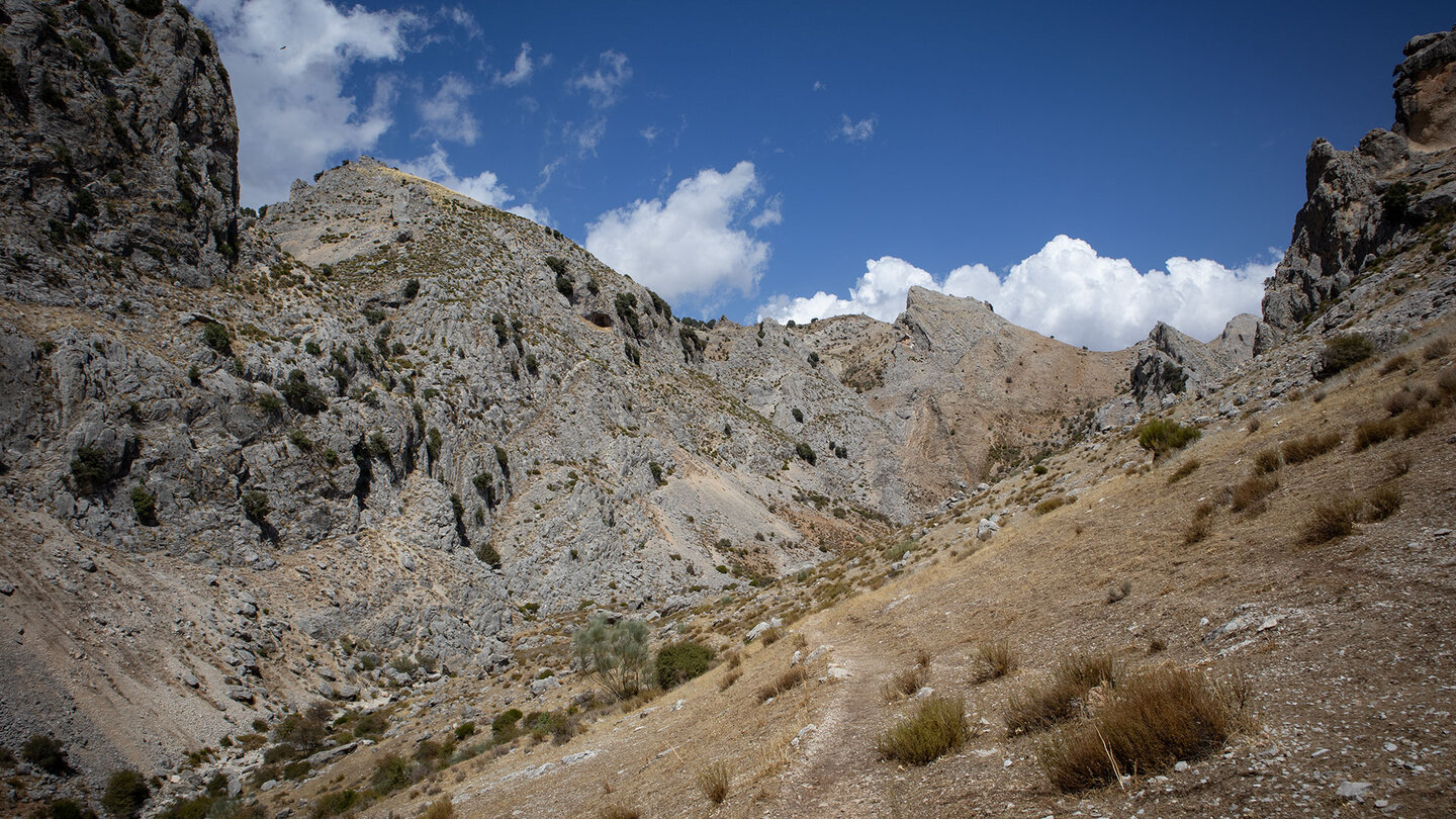 Wanderweg im oberen Tals des Río Castril