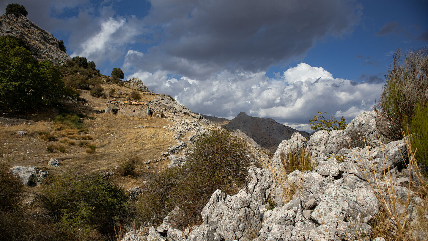 Berghöfe Cortijos de Montaña in der Sierra de Castril