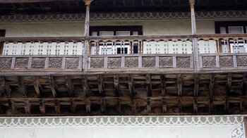 die Außenansicht der Casa de los Balcones in La Orotava