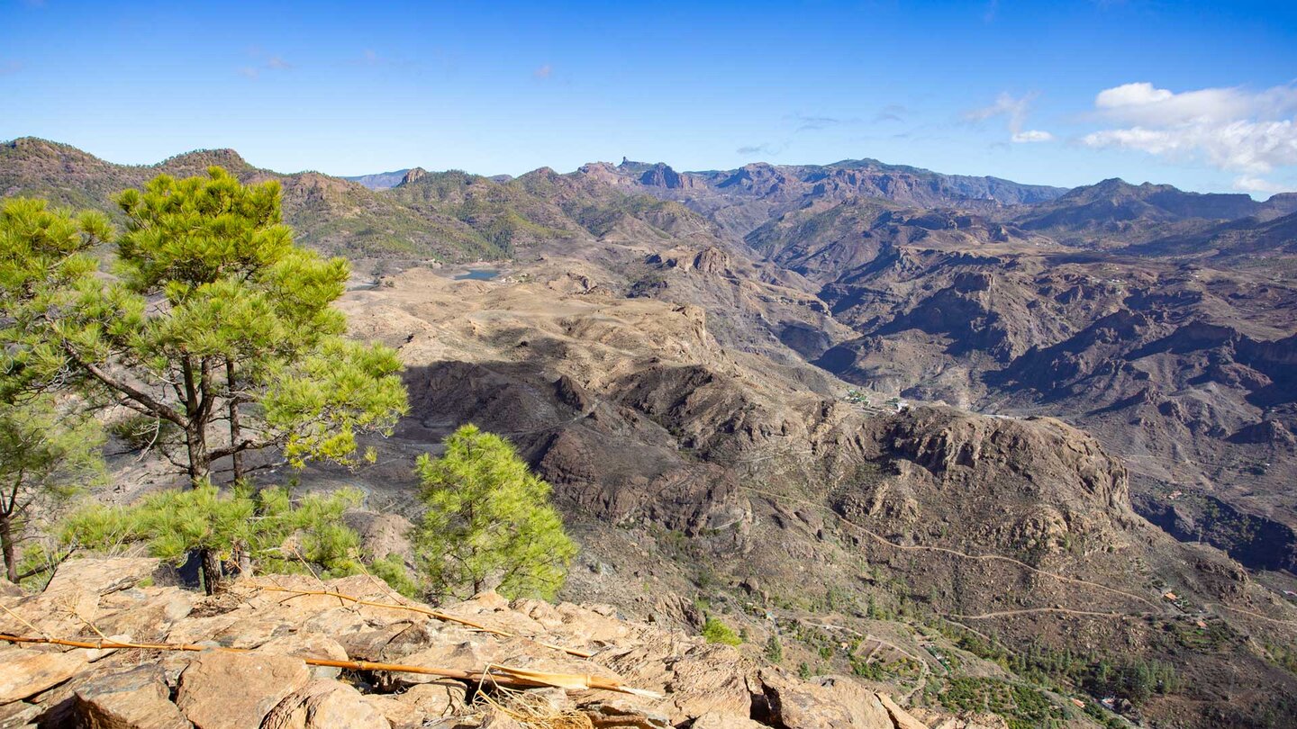 Ausblick aufs Naturschutzgebiet Inagua vom Montaña de Tauro