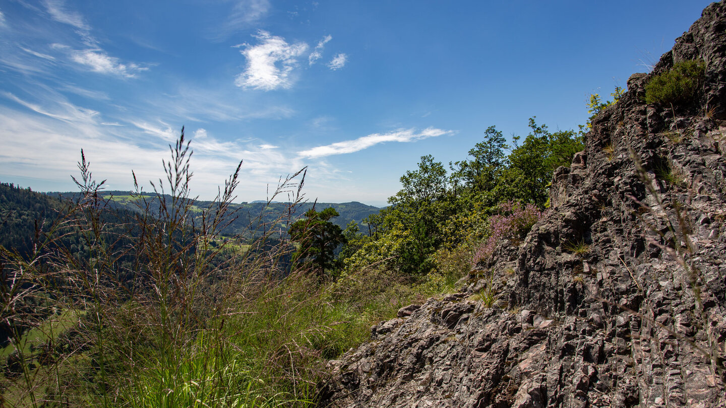 wunderbare Ausblicke entlang der Wanderung am Karlsruher Grat