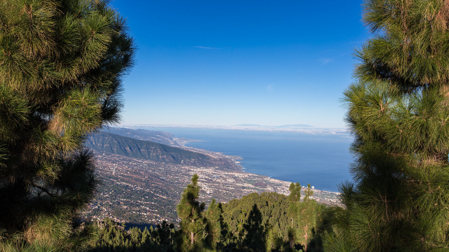 vom Mirador de Chipeque blickt man übers Orotava-Tal