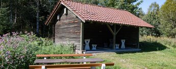 Weithäusleplatz ein Drehkreuz für Wanderwege